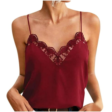 TZNBGO Women s Elegant Patchwork Sexy Plain Lace Short Camis Tops Vest sole Top Red L Summer Tops Swim Tops For Women With Built In Bra Woman Within Plus Size Tops Country Concert Tops Fo160724
TZNBGO Women s Elegant Patchwork Sexy Plain Lace Short Camis Tops Vest sole Top Red L Summer Tops Swim Tops For Women With Built In Bra Woman Within Plus Size Tops Country Concert Tops Fo160724
