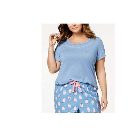 Jenni by Jennifer Moore Plus Size Graphic-Print Pajama Top Perfect Delft OPD Blue Large
Jenni by Jennifer Moore Plus Size Graphic-Print Pajama Top Perfect Delft OPD Blue Large