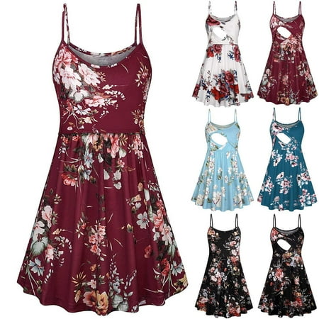 Tejiojio Maternity/Labor/Nursing Clothing Clearance Fashion Print Sling Breast-Feeding Pregnant Woman Maternity Nursing Dress
Tejiojio Maternity/Labor/Nursing Clothing Clearance Fashion Print Sling Breast-Feeding Pregnant Woman Maternity Nursing Dress