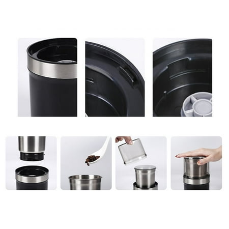 Bean grinder electric coffee bean grinder household small grinder stainless steel coffee machine grinder
