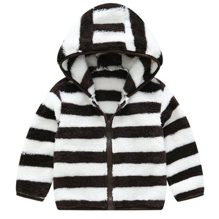 Rovga Toddler Boys Girls Winter Long Sleeve Fashion Stripe Thick Warm Hooded Tops Soft Coat Jacket Xmas Decor
Rovga Toddler Boys Girls Winter Long Sleeve Fashion Stripe Thick Warm Hooded Tops Soft Coat Jacket Xmas Decor