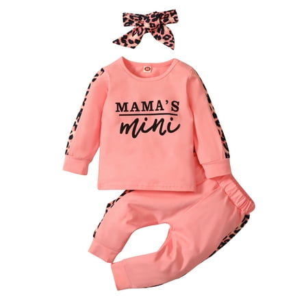 Cathery 3Pcs Kids Autumn Tracksuit Leopard Long Sleeves Sweatshirt Trousers and Hairband
Cathery 3Pcs Kids Autumn Tracksuit Leopard Long Sleeves Sweatshirt Trousers and Hairband