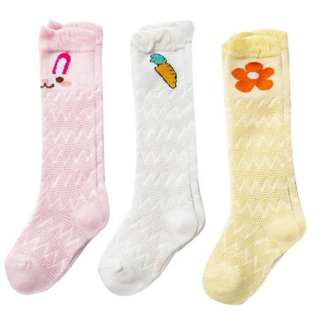 YOZUMD Baby Socks 3Pairs Bear Carrot Baby Summer Breathable Cotton Mesh Stretch Long Tube Socks
YOZUMD Baby Socks 3Pairs Bear Carrot Baby Summer Breathable Cotton Mesh Stretch Long Tube Socks