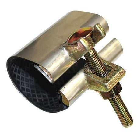 ZoroSelect Repair Clamp Single Bolt 3 In 304 SS
