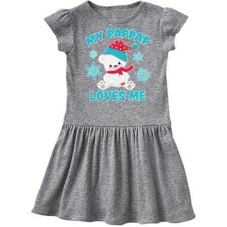 Inktastic Polar Bear My Pappap Loves Me in Santa Hat with Snowflakes Gift Toddler Girl Dress
Inktastic Polar Bear My Pappap Loves Me in Santa Hat with Snowflakes Gift Toddler Girl Dress