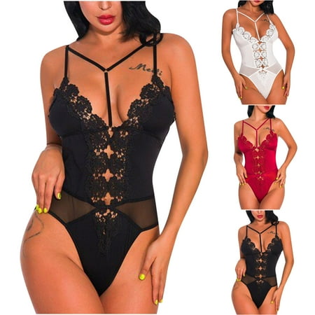 Valentine s Day Deals! SuoKom Lingerie for Women Women s New One-piece Clothes New Women s Lace Tops Funny Lingerie Lace Shrink Fit One-piece Clothes In Stock Valentine s Day Gifts for Women Wine L
Valentine s Day Deals! SuoKom Lingerie for Women Women s New One-piece Clothes New Women s Lace Tops Funny Lingerie Lace Shrink Fit One-piece Clothes In Stock Valentine s Day Gifts for Women Wine L