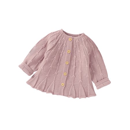AMILIEe Newborn Baby Girl s Knit Cashmere Sweater Loose Long Sleeve Single Breasted Ruffles Sweater Coat
AMILIEe Newborn Baby Girl s Knit Cashmere Sweater Loose Long Sleeve Single Breasted Ruffles Sweater Coat