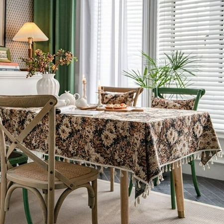 UMMH Painting Flowers Thicken Table Cover American Style Jacquard Coffee Tablecloth Writing Desk Computer Party Table Art Decor
UMMH Painting Flowers Thicken Table Cover American Style Jacquard Coffee Tablecloth Writing Desk Computer Party Table Art Decor