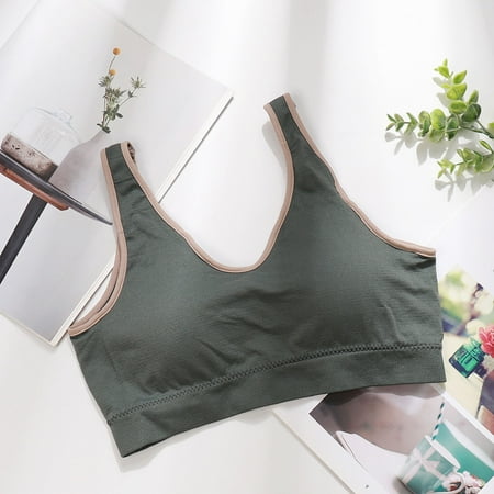 uikmnh Bras for Women Women Wireless Bra Top Vest Breathable Chest Pad Wearing Sports Underwear
uikmnh Bras for Women Women Wireless Bra Top Vest Breathable Chest Pad Wearing Sports Underwear
