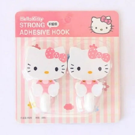 2Pcs Set Hello Kitty Sanrio Strong Self Adhesive Hooks Key Storage Hanger for Kitchen Bathroom Door Wall Multi-Function Gift QY
2Pcs Set Hello Kitty Sanrio Strong Self Adhesive Hooks Key Storage Hanger for Kitchen Bathroom Door Wall Multi-Function Gift QY