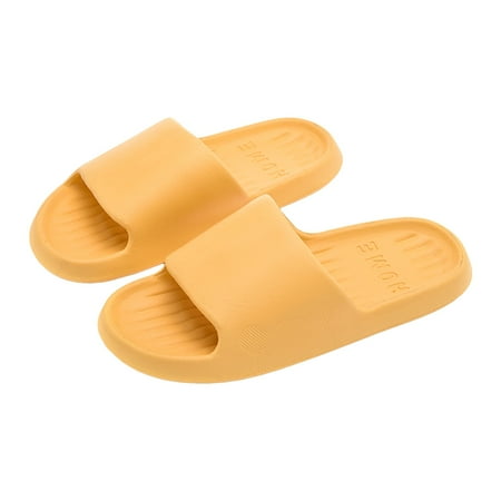 ZHAGHMIN Womens Bathroom Slippers Summer Water Proof Memory Foam Slippers Casual Comfy Home Slippers Rubber Sole Indoor Outdoor Slides Yellow Size7
ZHAGHMIN Womens Bathroom Slippers Summer Water Proof Memory Foam Slippers Casual Comfy Home Slippers Rubber Sole Indoor Outdoor Slides Yellow Size7