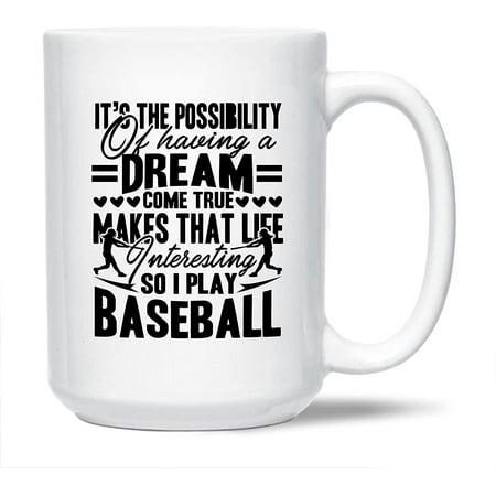 Awesome I Play Baseball Pottery Coffee Mug Baseball Tea Mug Baseball Cup Gift Ideas For Men / Women Baseball White Ceramic Teacup 15 Oz.
Awesome I Play Baseball Pottery Coffee Mug Baseball Tea Mug Baseball Cup Gift Ideas For Men / Women Baseball White Ceramic Teacup 15 Oz.