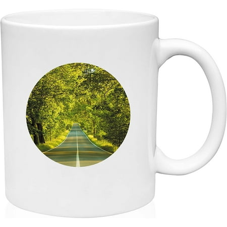 Coffee Mug Travel Road Trip Pub White Coffee Mug Funny Gifts Cup