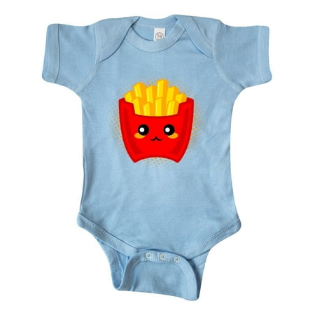Inktastic French Fries Funny Food Gift Baby Boy or Baby Girl Bodysuit