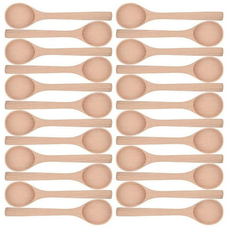 24 Pieces 6.7 Inch Wooden Spoons Condiments Salt Spoons Wooden Oval Spoons Wooden Mixing Spoons (Wood Color)
24 Pieces 6.7 Inch Wooden Spoons Condiments Salt Spoons Wooden Oval Spoons Wooden Mixing Spoons (Wood Color)