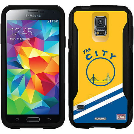 San Francisco Warriors Hardwood Classic Design on OtterBox Commuter Series Case for Samsung Galaxy S5