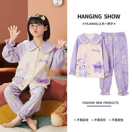 Anime Kawaii Sanrios Hellokittys Printed Children Adults Cotton Pajama Set Long Sleeved Pants Home Clothing Parent-child Clothes
Anime Kawaii Sanrios Hellokittys Printed Children Adults Cotton Pajama Set Long Sleeved Pants Home Clothing Parent-child Clothes