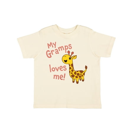 Inktastic My Gramps Loves Me- Cute Giraffe Gift Toddler Boy or Toddler Girl T-Shirt
Inktastic My Gramps Loves Me- Cute Giraffe Gift Toddler Boy or Toddler Girl T-Shirt