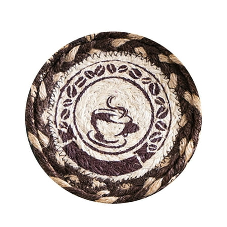 Dasbsug Creative Hemp Rope Woven Heat Resistant Placemat Potholder Tableware Pad Spoon Rest Kitchen Table Mat Large Coasters
Dasbsug Creative Hemp Rope Woven Heat Resistant Placemat Potholder Tableware Pad Spoon Rest Kitchen Table Mat Large Coasters
