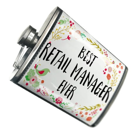 NEONBLOND Flask Happy Floral Border Retail Manager