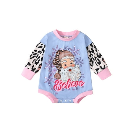 Newborn Infant Baby Girl Boy Christmas Outfit Oversized Sweatshirt Romper Onesie Snowflake Sled Bodysuit Santa Baby Clothes
Newborn Infant Baby Girl Boy Christmas Outfit Oversized Sweatshirt Romper Onesie Snowflake Sled Bodysuit Santa Baby Clothes