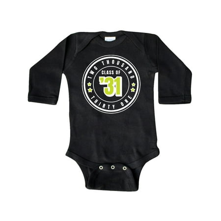 Inktastic Class of 2031 in White Circle with Stars Gift Baby Boy or Baby Girl Long Sleeve Bodysuit
Inktastic Class of 2031 in White Circle with Stars Gift Baby Boy or Baby Girl Long Sleeve Bodysuit