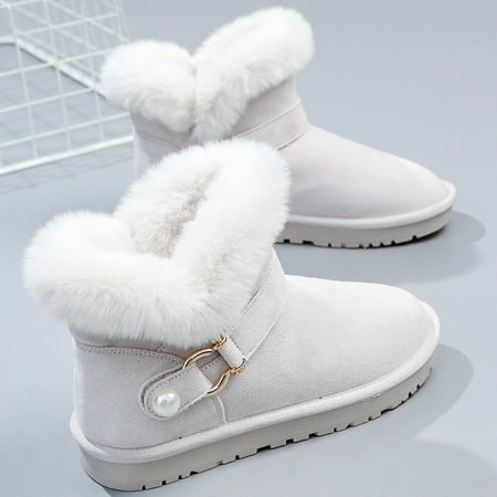 Women s Slip-On Ankle High Winter Thermal Snow Shoes Solid Color Faux Leather Show Boots Women s Footwear
Women s Slip-On Ankle High Winter Thermal Snow Shoes Solid Color Faux Leather Show Boots Women s Footwear