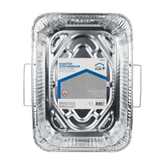 12PC Home Plus Home Plus - D49113 - Durable Foil 11-7/8 in. W x 16-5/8 in. L Roaster Pan Silver - 1/Pack
12PC Home Plus Home Plus - D49113 - Durable Foil 11-7/8 in. W x 16-5/8 in. L Roaster Pan Silver - 1/Pack
