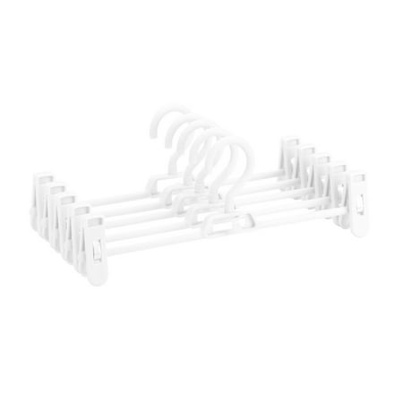 10pcs Pants Hangers Plastic Space Saving Non-Slip Skirt Hangers with Clips Clip Hangers for Pants Rotating Swivel Hook Pants Rack Trousers Skirts Heavy Duty Slim Plastic Hangers Creamy-white
10pcs Pants Hangers Plastic Space Saving Non-Slip Skirt Hangers with Clips Clip Hangers for Pants Rotating Swivel Hook Pants Rack Trousers Skirts Heavy Duty Slim Plastic Hangers Creamy-white