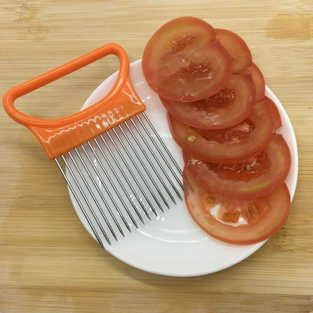 Stainless Steel Onion Needle Fork Portable Cutting Tomato Slicer Safe Fork Onion Vegetables Slicer Kitchen Accessories
Stainless Steel Onion Needle Fork Portable Cutting Tomato Slicer Safe Fork Onion Vegetables Slicer Kitchen Accessories
