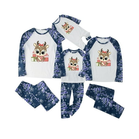 Dadaria Family Christmas Pajamas Matching Sets Parent-child Warm Christmas Set Printed Home Wear Pajamas Two-piece Mom Set Blue Women L
Dadaria Family Christmas Pajamas Matching Sets Parent-child Warm Christmas Set Printed Home Wear Pajamas Two-piece Mom Set Blue Women L
