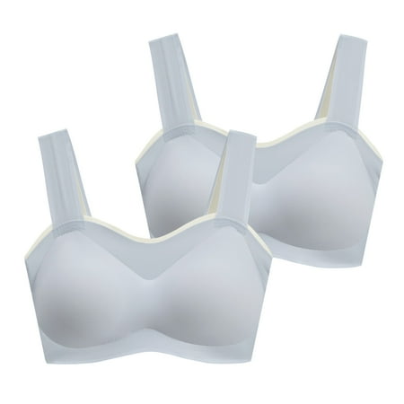 Bras for Women Young Ladies 2PCS Seamless Rimless Tank Style Bra Beauty Back Wrap Removable Chest Pad Daily Sport Underwear Push up Bras for Women
Bras for Women Young Ladies 2PCS Seamless Rimless Tank Style Bra Beauty Back Wrap Removable Chest Pad Daily Sport Underwear Push up Bras for Women
