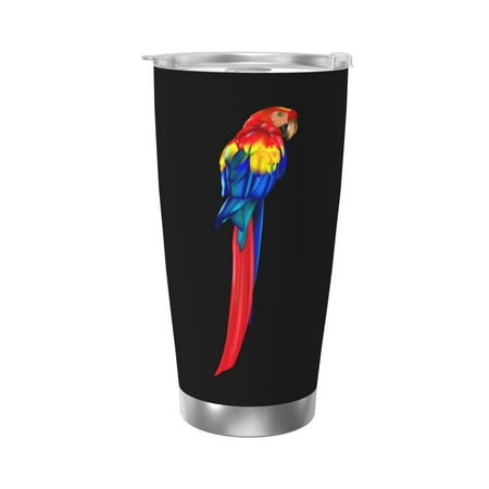 Colorful Parrot 20 Oz Water Bottle Insulated Tumblers Stainless Steel Cups Double Wall Tumbler with Lid
Colorful Parrot 20 Oz Water Bottle Insulated Tumblers Stainless Steel Cups Double Wall Tumbler with Lid