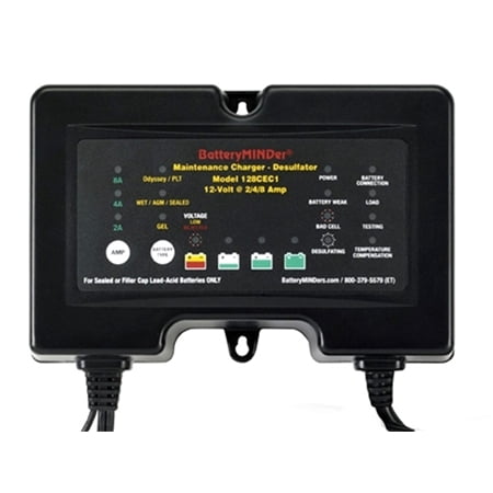 Batteryminder 128Cec1-Obd2 12V 8 Amp On Board Battery Charger/Maintainer/Desulfator
Batteryminder 128Cec1-Obd2 12V 8 Amp On Board Battery Charger/Maintainer/Desulfator