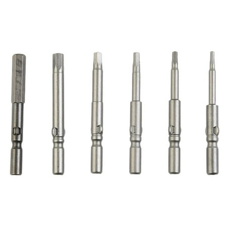 Leke 6pcs H2.0-H6.0 Hexagon Screwdriver Bits for 6mm 802 Electric screwdriver 60mm
Leke 6pcs H2.0-H6.0 Hexagon Screwdriver Bits for 6mm 802 Electric screwdriver 60mm