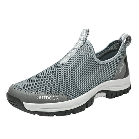 sneakers for Men Fashion Men Mesh Casual Sport Shoes Slip-On Mountaineering Soft Bottom Sneakers Mesh Dress Sandals for Women Grey
sneakers for Men Fashion Men Mesh Casual Sport Shoes Slip-On Mountaineering Soft Bottom Sneakers Mesh Dress Sandals for Women Grey