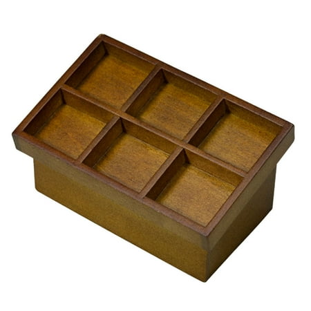 Decorative Miniature Small Wood Vegetable Stall Creative Miniature Adornment