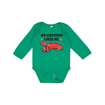 Inktastic My Godfather Loves Me- Cute Crab Family Gift Baby Boy or Baby Girl Long Sleeve Bodysuit
Inktastic My Godfather Loves Me- Cute Crab Family Gift Baby Boy or Baby Girl Long Sleeve Bodysuit