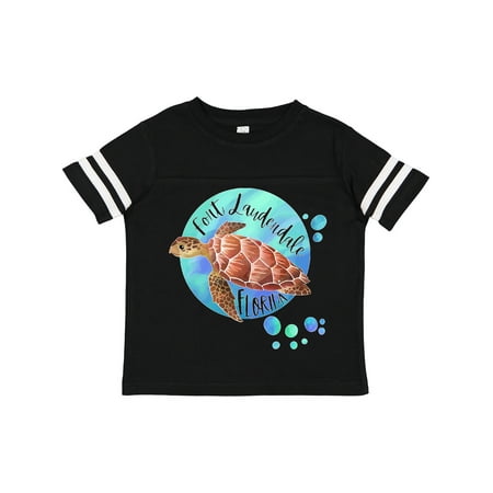 Inktastic Fort Lauderdale Florida Swimming Sea Turtle with Bubbles Gift Toddler Boy or Toddler Girl T-Shirt
Inktastic Fort Lauderdale Florida Swimming Sea Turtle with Bubbles Gift Toddler Boy or Toddler Girl T-Shirt