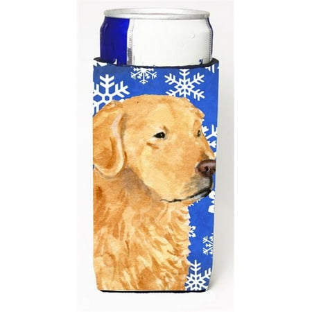 Golden Retriever Winter Snowflakes Holiday Michelob Ultra bottle sleeve for Slim Can
Golden Retriever Winter Snowflakes Holiday Michelob Ultra bottle sleeve for Slim Can