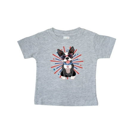 Inktastic Boston Terrier Dog 4th of July USA Patriotic Gift Baby Boy or Baby Girl T-Shirt
Inktastic Boston Terrier Dog 4th of July USA Patriotic Gift Baby Boy or Baby Girl T-Shirt