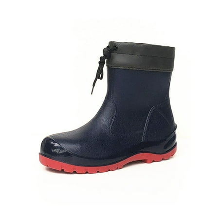 Ritualay Men Rain Boots Slip Resistant Work Shoes Heavy Duty Safety Shoe Anti-smash Waterproof Rainboot Industrial Outdoor Steel Toe Protection Boot Ankle Blue Style B 6
Ritualay Men Rain Boots Slip Resistant Work Shoes Heavy Duty Safety Shoe Anti-smash Waterproof Rainboot Industrial Outdoor Steel Toe Protection Boot Ankle Blue Style B 6