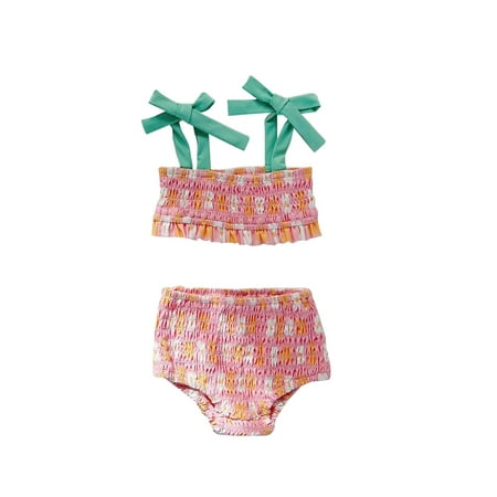 Toddler Swimsuit Girl One Piece Size 80 For 9 Months-12 Months Ruffle Bikini Print Set Summer Cute Flower Kids Bathing Suits For Girls
Toddler Swimsuit Girl One Piece Size 80 For 9 Months-12 Months Ruffle Bikini Print Set Summer Cute Flower Kids Bathing Suits For Girls