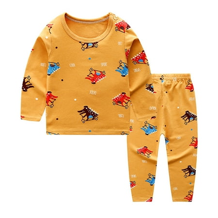 BIZIZA Baby Girl Outfit Cute Winter Cartoon Print T Shirts 2-Piece Long Sleeve Pants for 6M-10Y Child Yellow 110
BIZIZA Baby Girl Outfit Cute Winter Cartoon Print T Shirts 2-Piece Long Sleeve Pants for 6M-10Y Child Yellow 110