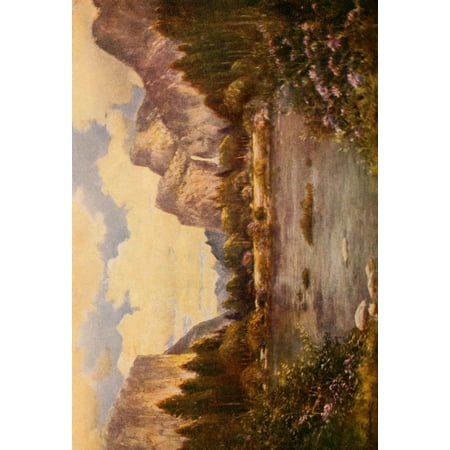 Yosemite and its High Sierra 1921 At the Gates of Yosemite Poster Print by Manuel Valencia