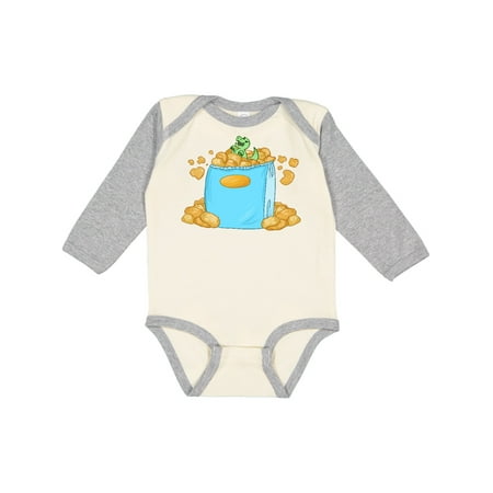 Inktastic Little Dino Snacking on Chips Gift Baby Boy or Baby Girl Long Sleeve Bodysuit
Inktastic Little Dino Snacking on Chips Gift Baby Boy or Baby Girl Long Sleeve Bodysuit