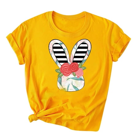 Women s Cute Bunny Face Easter Short Sleeve Crewneck Easter Tshirt Easter Scrub_Tops for Womens
Women s Cute Bunny Face Easter Short Sleeve Crewneck Easter Tshirt Easter Scrub_Tops for Womens