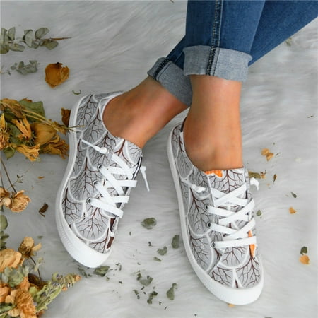 Yinguo Women s Canvas Shoes Vulcanize Soft Ladies Autumn Loafers Flat Shoes Sneakers