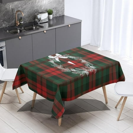 Autmor Christmas Tablecloth Rectangle Washable Table Cover for Kitchen Dining Picnic Party Indoor Outdoor Use Table Mats
Autmor Christmas Tablecloth Rectangle Washable Table Cover for Kitchen Dining Picnic Party Indoor Outdoor Use Table Mats