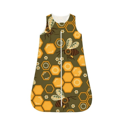 Rocae Bees and Honeycombs for Baby Unisex Sleeping Bag Sack Blanket baby sleep sack Wearable Blanket for Newborns Boys Girls-Small
Rocae Bees and Honeycombs for Baby Unisex Sleeping Bag Sack Blanket baby sleep sack Wearable Blanket for Newborns Boys Girls-Small
